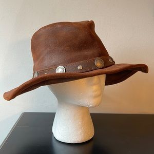 Minnetonka buffalo nickel the outback genuine leather hat